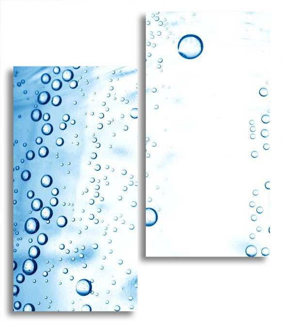 

Модульная картина LaPrint Капли 100х116 см