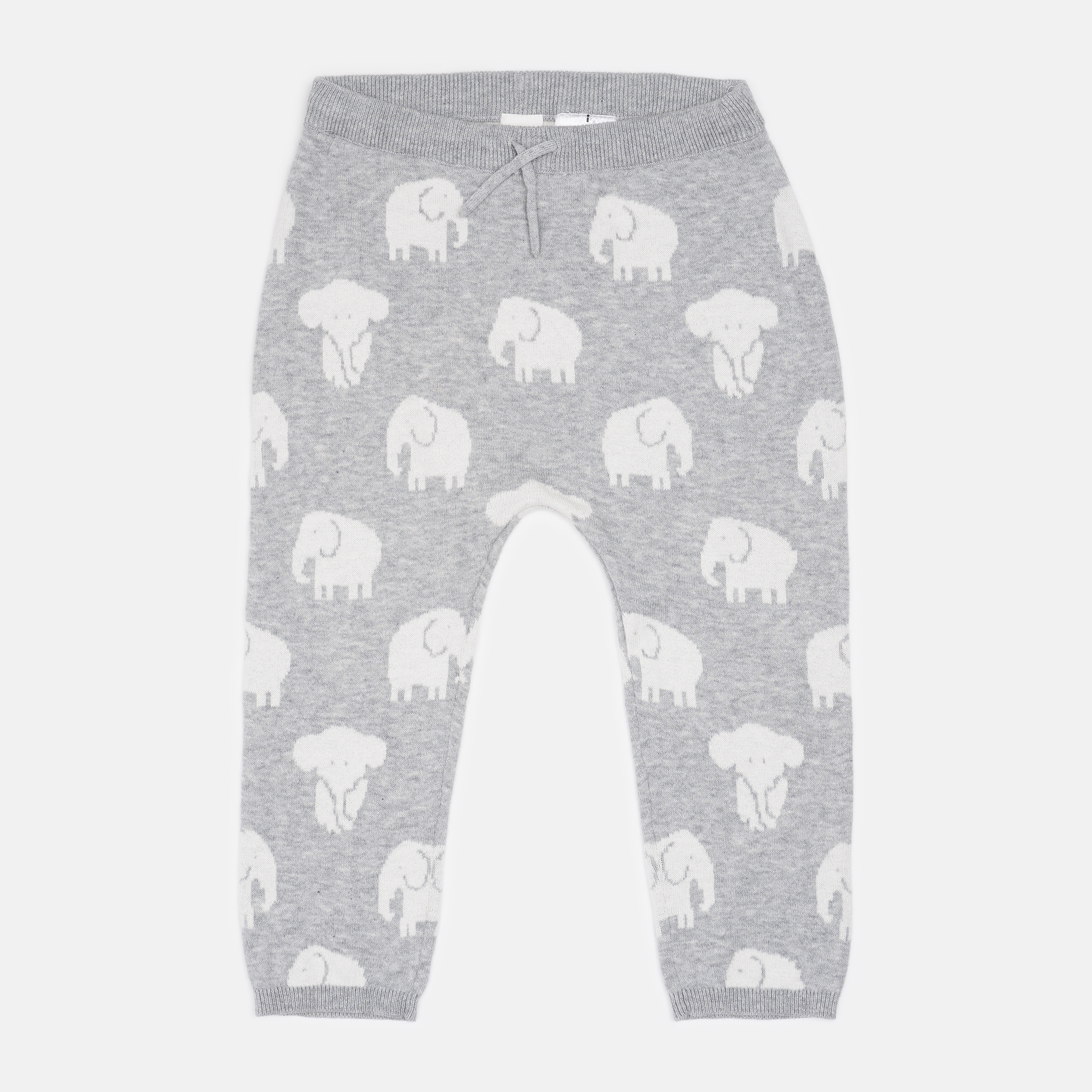 

Брюки H&M 2406-9356672 92 см Серый/Слоники