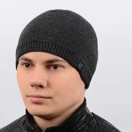 

Мужские шапки Flash 1208 L / 57-58 Темносерая