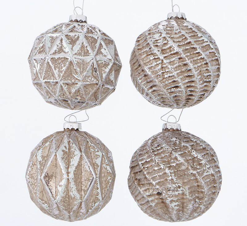 

Набор елочных шаров 4 шт. Норвегия 480410