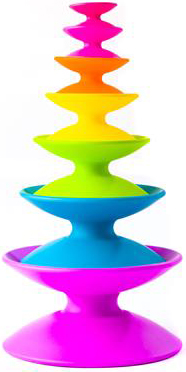 

Пирамидка Башня из цветных катушек Fat Brain Toys Spoolz (F181ML) (811802023032)