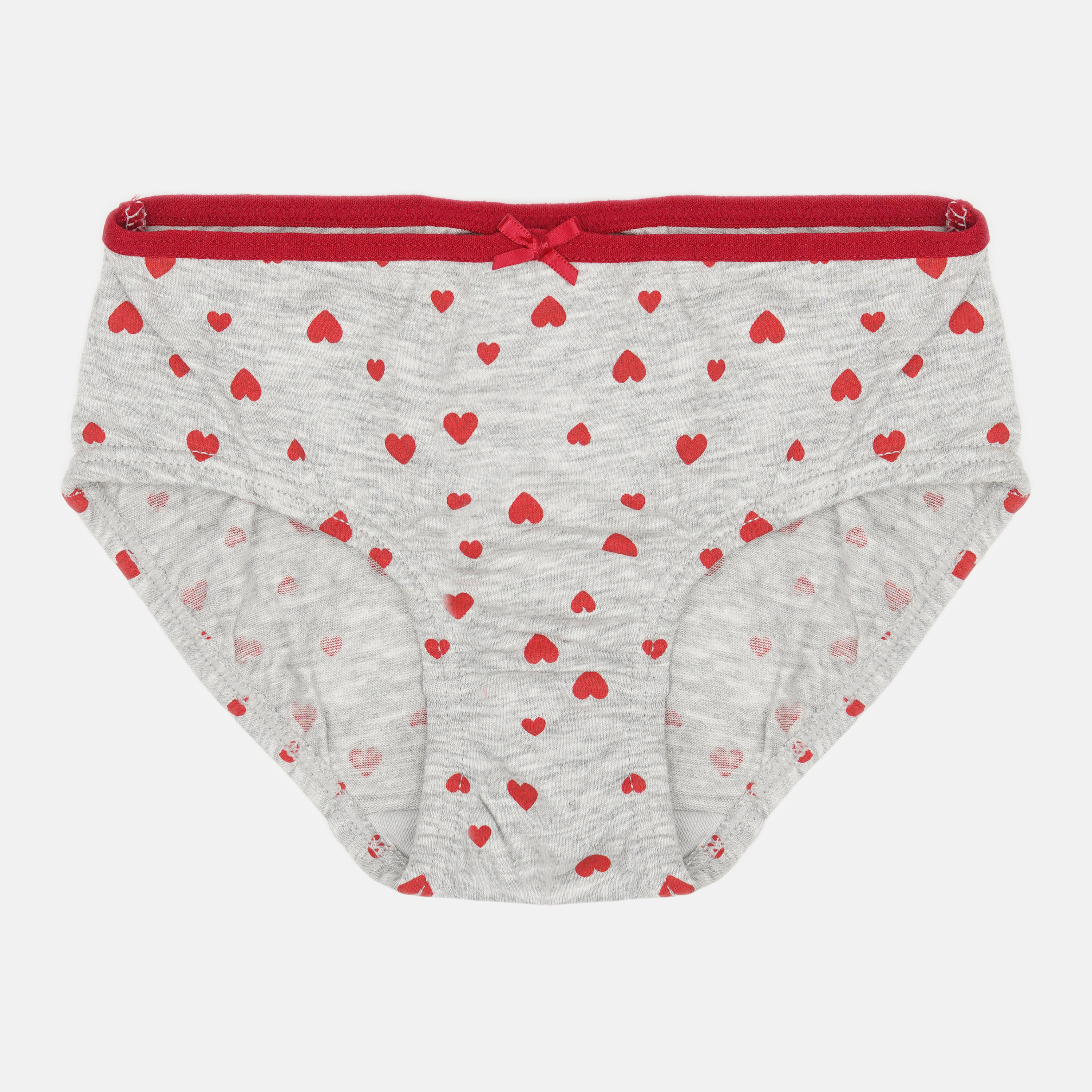 

Трусики H&M 1406-5302358 98-104 см Серый/Сердечки