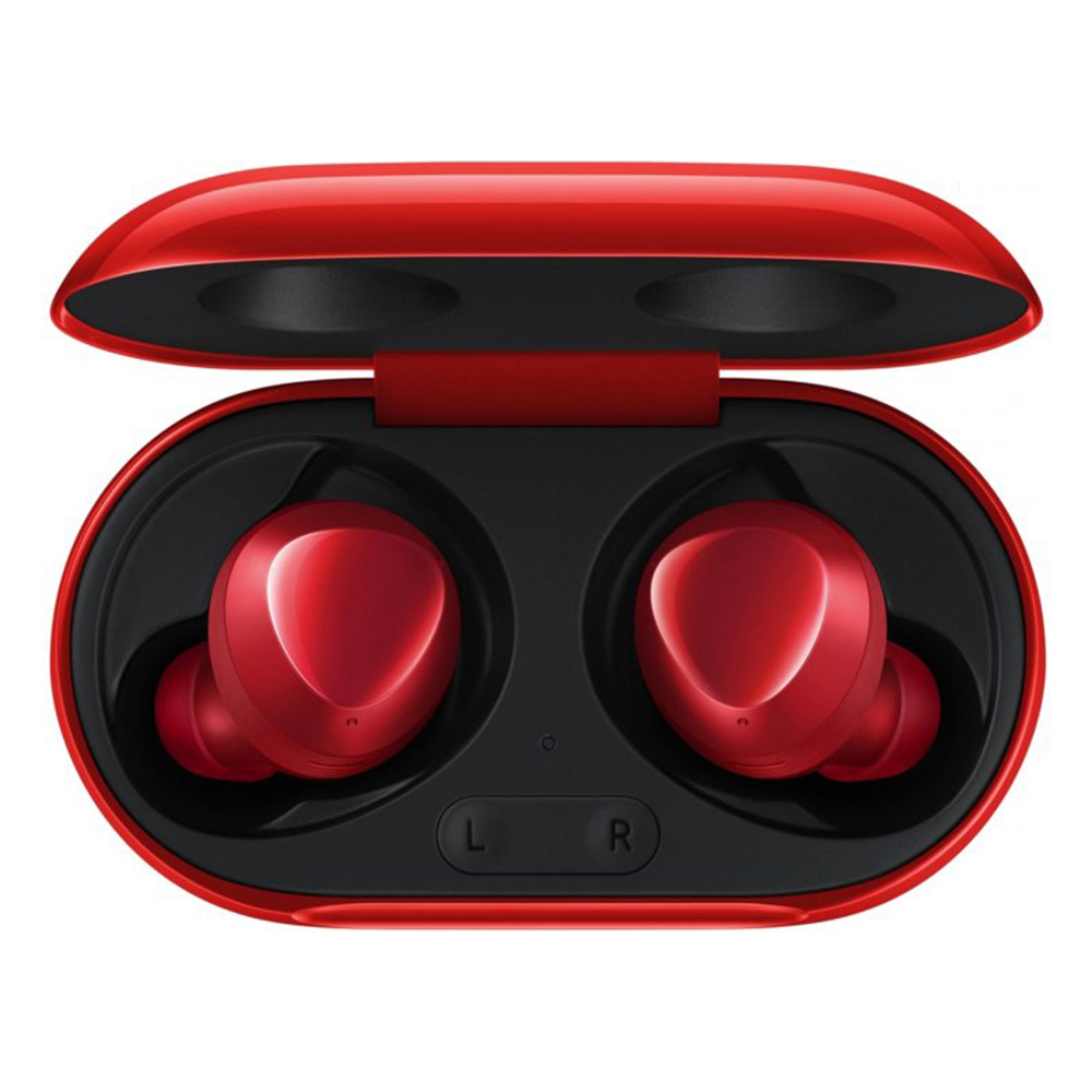 

Беспроводные наушники, блютуз наушники Samsung Buds+ с кейсом. Цвет: красный