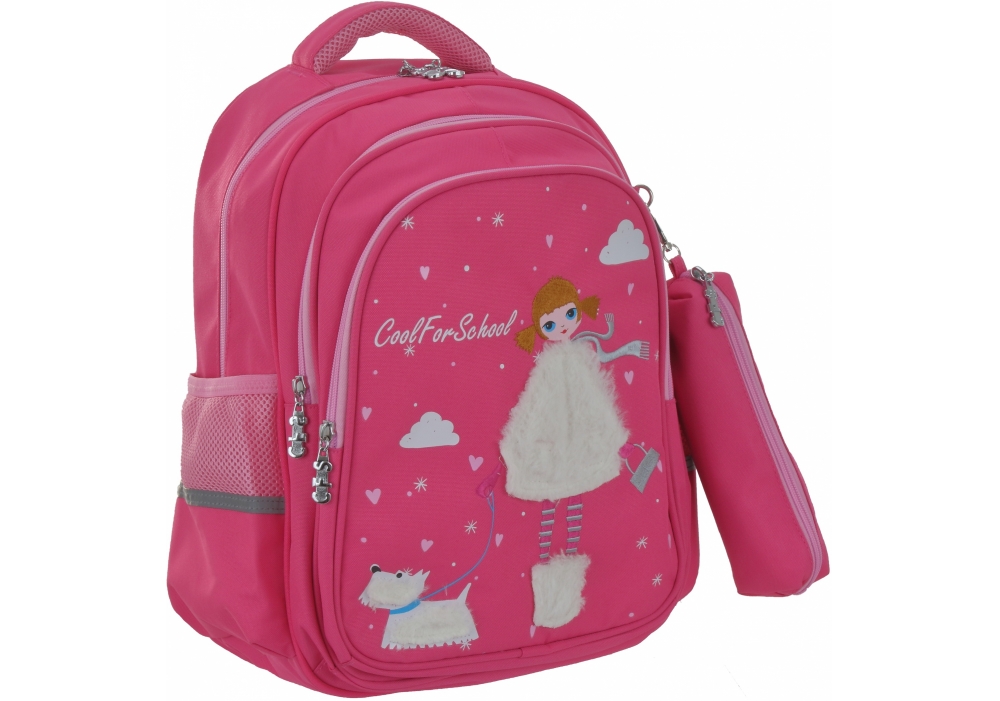 

Рюкзак Cool For School 38.5х29х13.5 см розовый (CF86832)