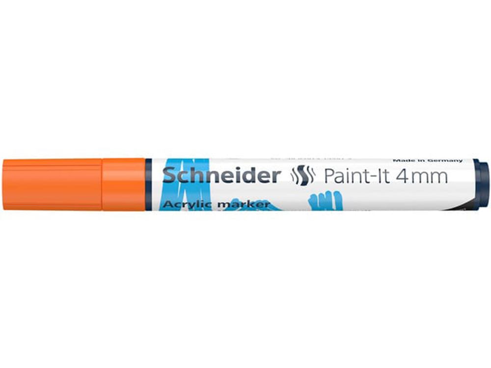 

Маркер акриловый Schneider Paint-it 320 4 мм оранжевый (S120206)