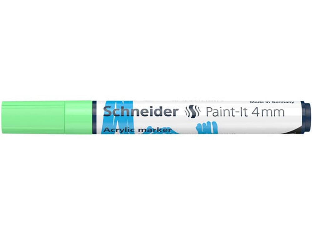 

Маркер акриловый Schneider Paint-it 320 4 мм зеленый пастельный (S120224)