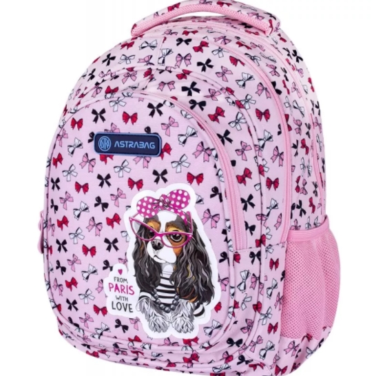 

Рюкзак Astrabag Sweet Dog 39х28х15 см 20 л розовый (5901137159713)