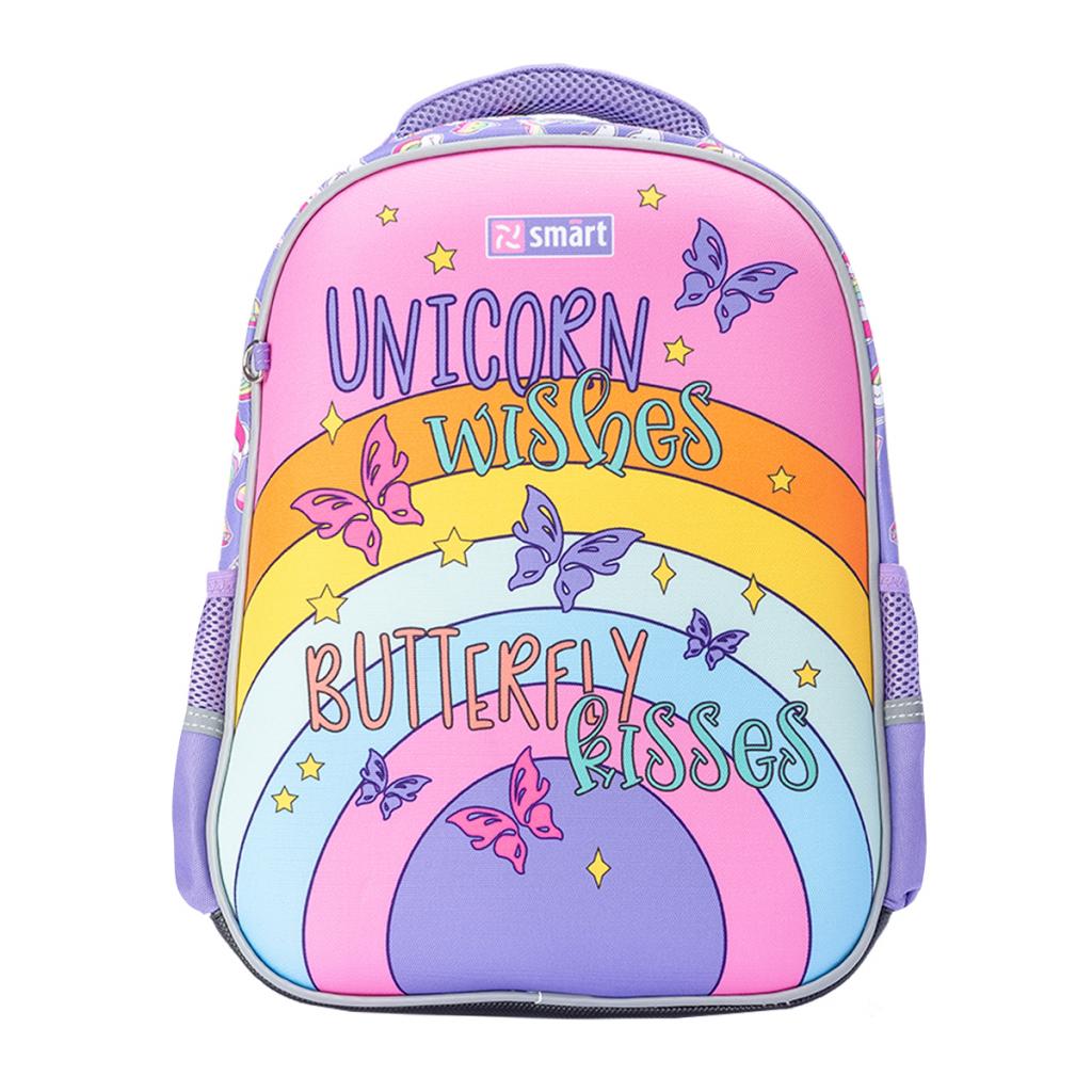 

Рюкзак школьный Smart SM-02 Unicorn 36х27х14 см 13.6 л сиреневый (558183)