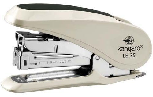 

Степлер Kangaro скобы №24; 26 до 30 листов пластиковый слоновая кость (LE-35)