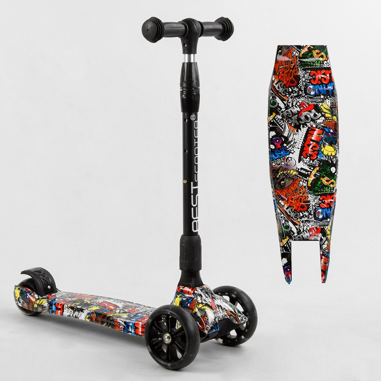 

Самокат трехколесный Best Scooter Maxi (98-277)