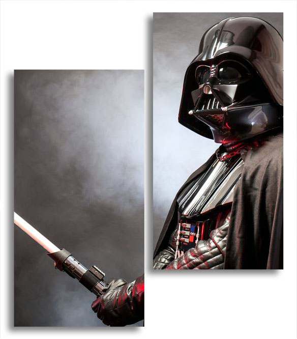 

Модульная картина LaPrint Дарт Вейдер 100х116 см