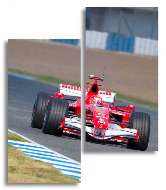 

Модульная картина LaPrint Formula 1 100х116 см