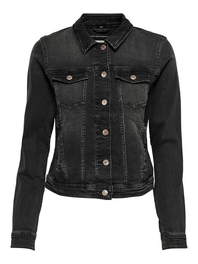 

Джинсовая куртка ONLY ONLTIA LIFE DNM JACKET BB BEX072 NOOS  Черный 15202615 Black Denim, Джинсовая куртка ONLY ONLTIA LIFE DNM JACKET BB BEX072 NOOS 38 Черный 15202615 Black Denim