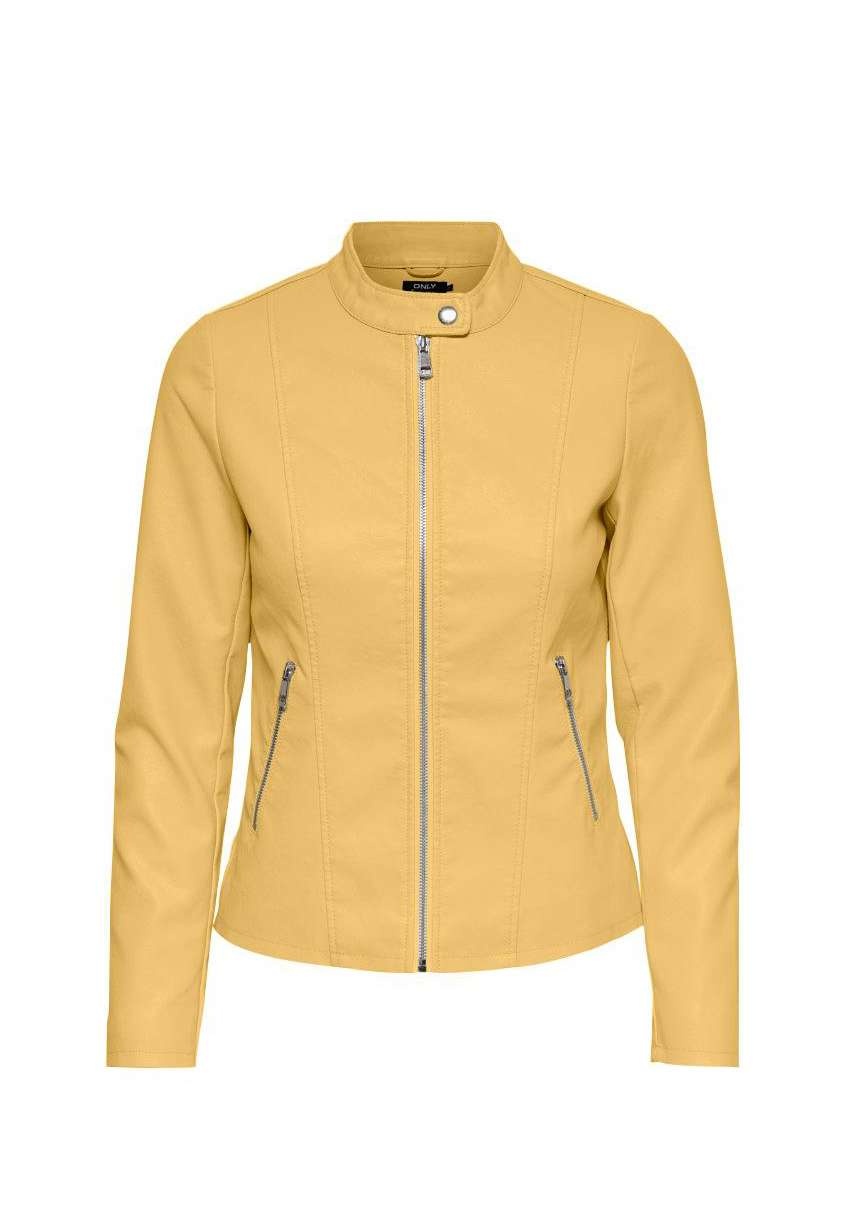 

Куртка кожаная ONLY ONLMELISA FAUX LEATHER JACKET CC OTW  Желтый 15205626 Cornsilk, Куртка кожаная ONLY ONLMELISA FAUX LEATHER JACKET CC OTW M Желтый 15205626 Cornsilk