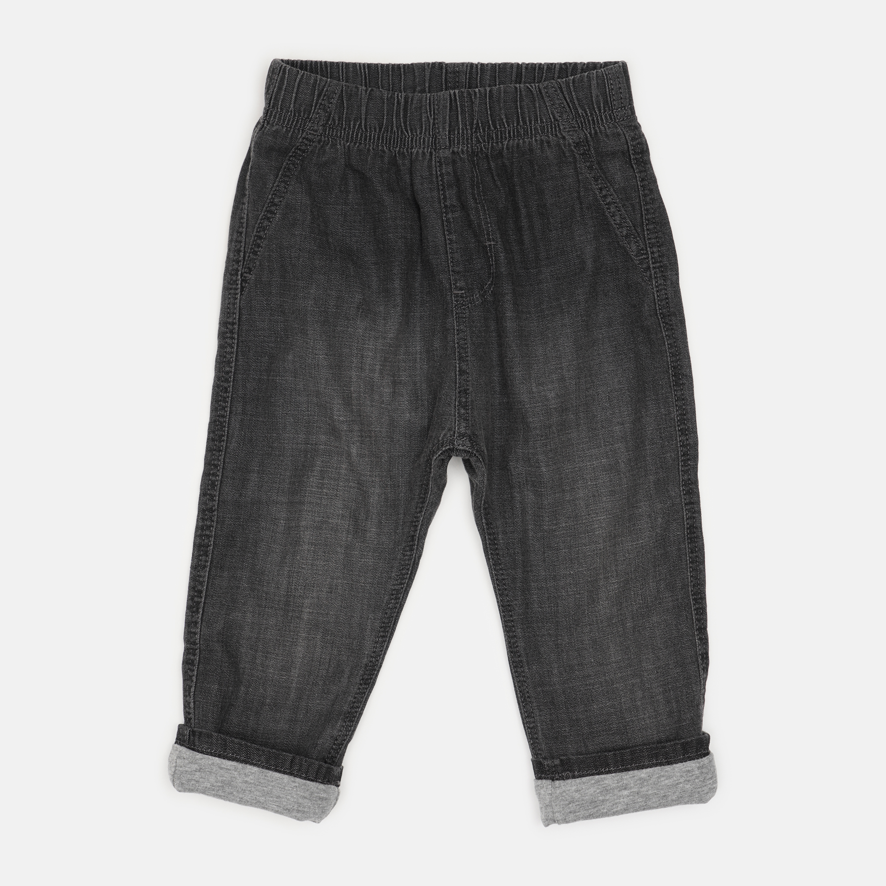 

Джинсы H&M 1406-8918292 86 см Темно-серые