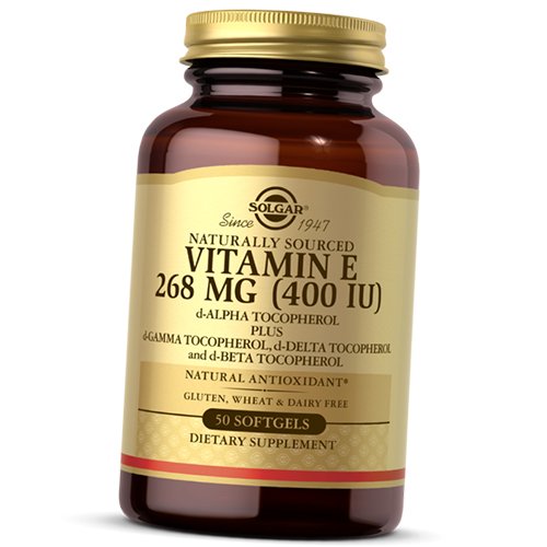 

Натуральный Витамин Е, Vitamin E 400, Solgar 50гелкапс (36313098)