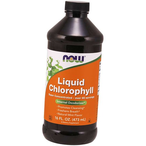 

Жидкий Хлорофилл, Liquid Chlorophyll, Now Foods 473мл Мята (70128021)