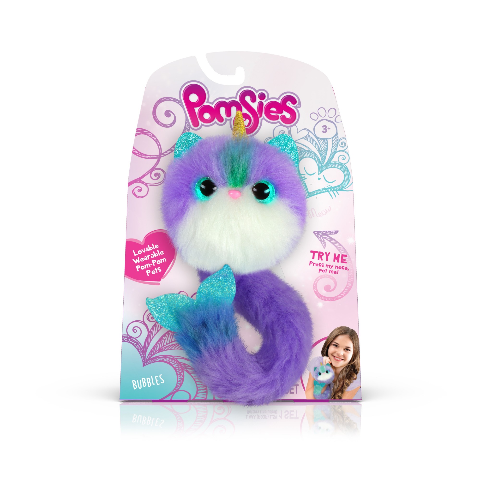 

Игровой набор Pomsies S4 с интерактивным нарвалом - Баббл
