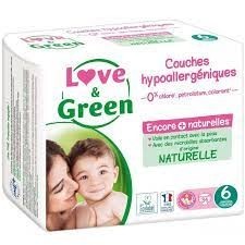 

Эко-подгузники Love&Green Naturelle 6 размер (15к+г) 34 шт