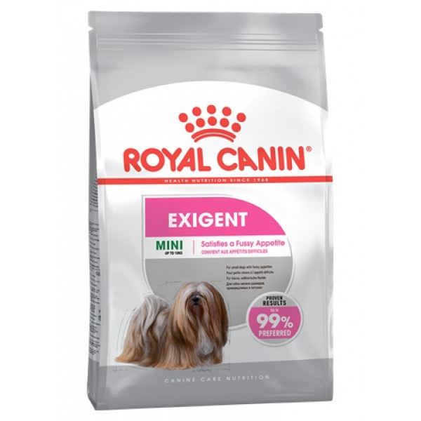 

Корм для собак привередливых в питании Royal Canin Mini exigent 1 кг 1006010