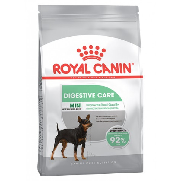 

Корм для собак с чувствительным пищеварением Royal Canin Mini digestive care 3 кг 2447030