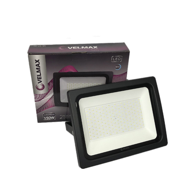 

LED прожектор мощный Velmax, 150W, 14500Lm, 6200К (4423)