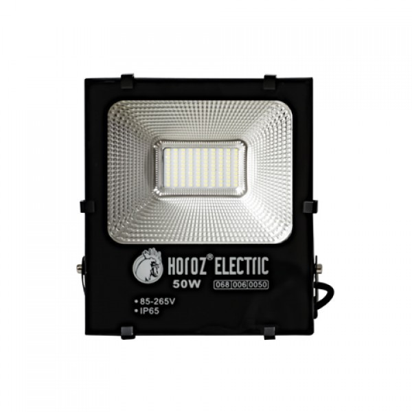 

LED прожектор HOROZ LEOPAR, 50W, 4500Lm, 6400K (6096)