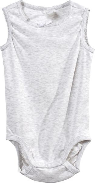 

Бодик H&M Kids 98см Светло-серый (1202-418)