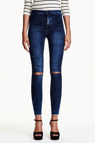 

Джинсы H&M 26 синие (1084-464)