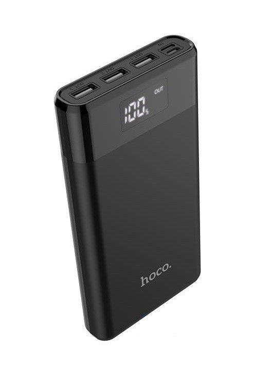 

Внешний аккумулятор (Power Bank) Hoco B35E Entourage 30000 mAh (Черный)