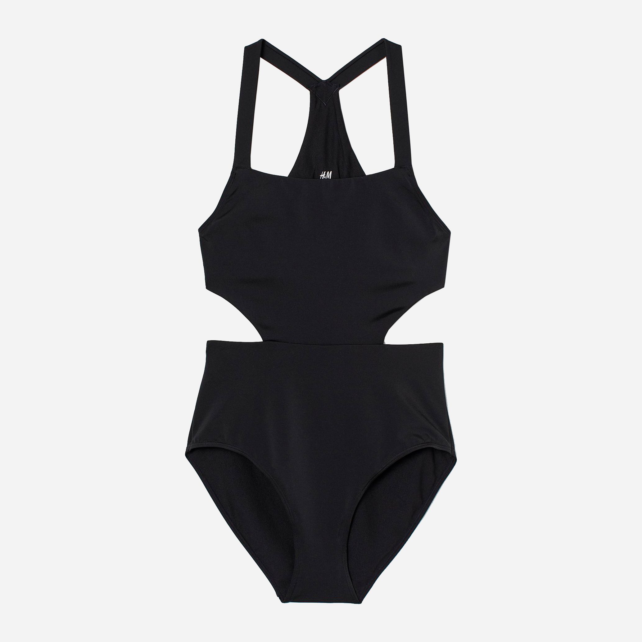 

Купальник слитный женский H&M 8247421dm XL Черный