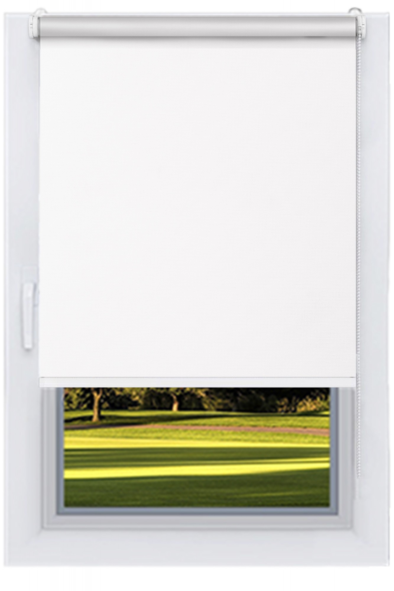 

Ролета тканевая DECOLUX 78х200 CAMILA Белый вал 19