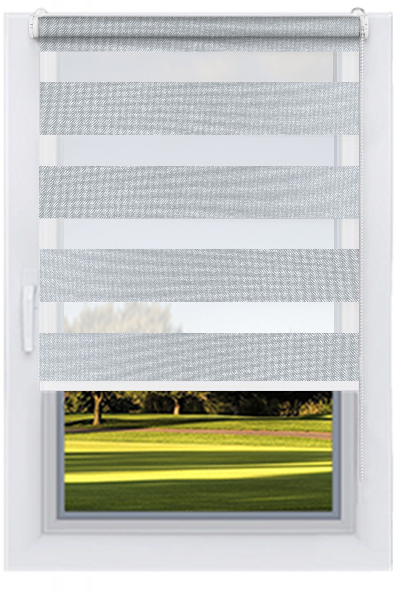 

Ролета тканевая DECOLUX 104х200 МИЛАНС Белый вал 19