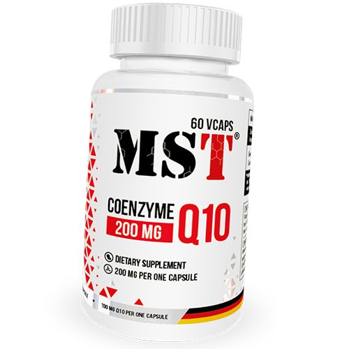 

Убихинон, Коэнзим Q10, Coenzyme Q10 200, MST 60вегкапс (70288002)