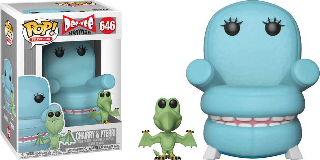 

Фигурка Funko Pop Фанко Поп Пи-Ви Герман Стул с Птерри Pee-wee’s Playhouse Chairry 10см Cartoon PWH 646