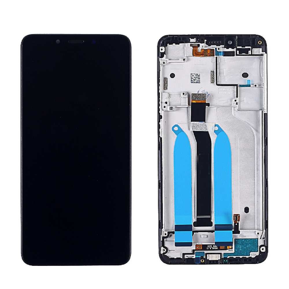 

Дисплей для Xiaomi Redmi 6 / Redmi 6A с сенсором (тачскрином) и рамкой черный, с датчиком приближения, (PRC)