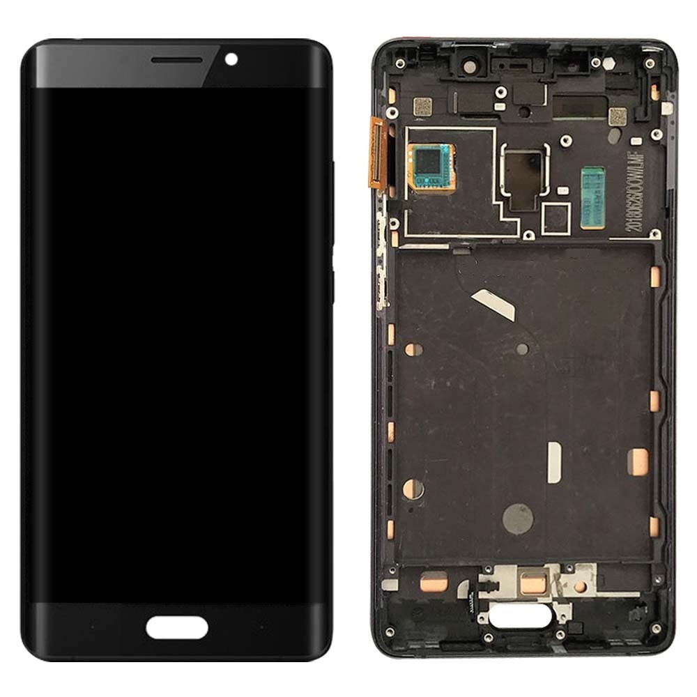 

Дисплей для Xiaomi Mi Note 2 с сенсором (тачскрином) и рамкой черный Amoled, Оригинал Китай