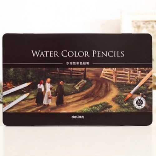 

Акварельные карандаши цветные Deli 24 цветов