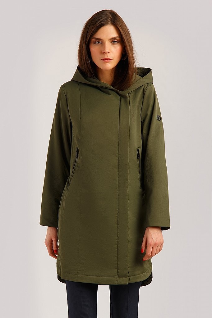 

Куртка женская Finn Flare 15932018B-511 XXL Зеленая