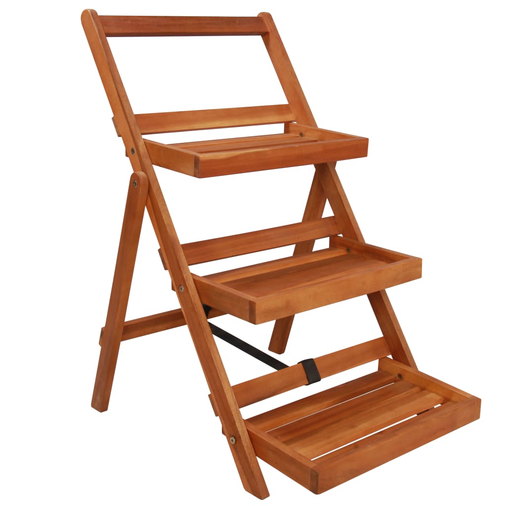 

Підставка для рослин під горщики Shumee 3 рівневий 50x63x80 cm дерево акації
