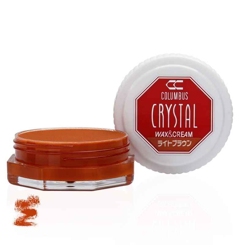 

Воск для обуви светло коричневый 617 Columbus Crystal Wax&Cream, 35 мл