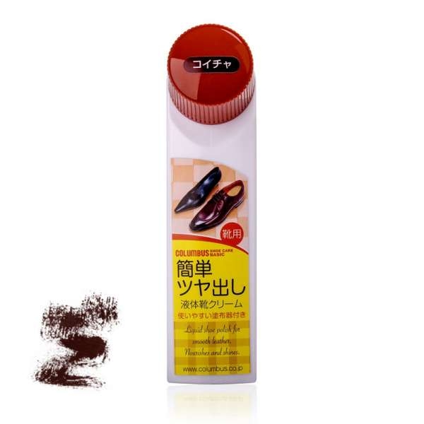 

Крем для обуви темно-коричневый Columbus Basic Liquid Cream, 40ml