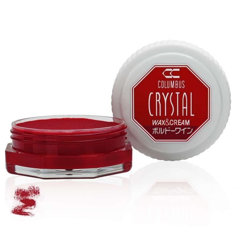 

Воск для обуви бордовый 105 Columbus Crystal Wax&Cream, 35 мл