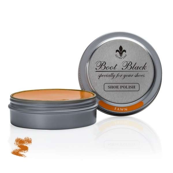 

Паста рыжевато-коричневая для полировки обуви Boot Black Shoe Polish