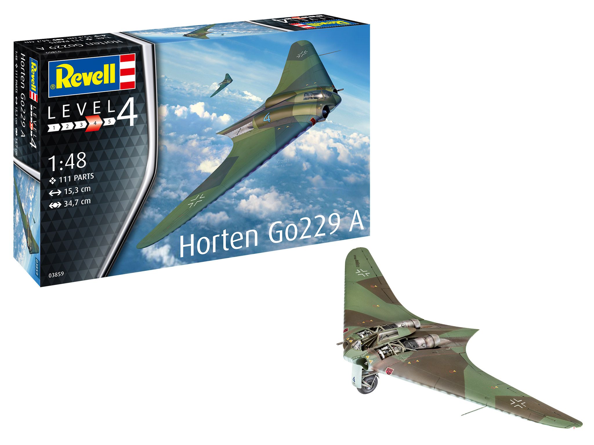

Сборная модель Revell Horten Go229 A 1/48 (03859)