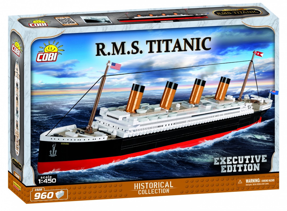 

Конструктор COBI RMS Titanic Executive Edition 960 эл. (1928)