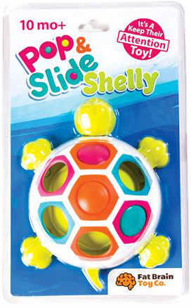 

Сортер-черепашка Шелли Fat Brain Toys Pop N Slide Shelly (F123ML) (811802021113)
