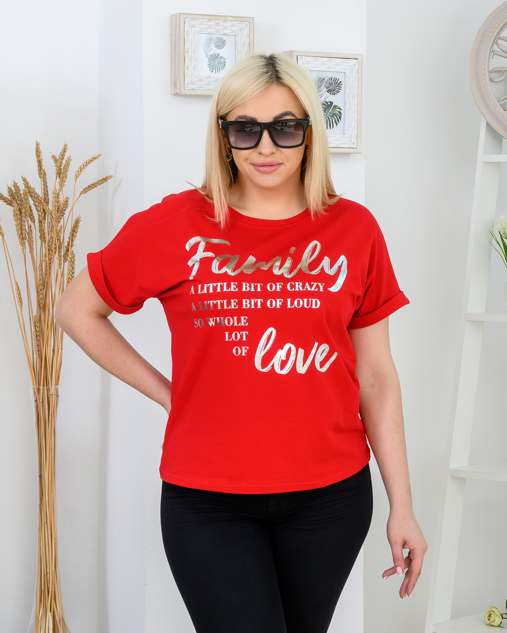 

Футболка JS-Family 3XL  красная (F210601-01-01-3XL, Футболка JS-Family 3XL 54 красная (F210601-01-01-3XL)
