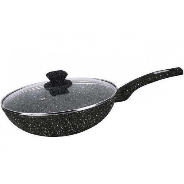 

Сковорода из алюминия Wok c крышкой Venezia Bollire 28 * 7,5 cm