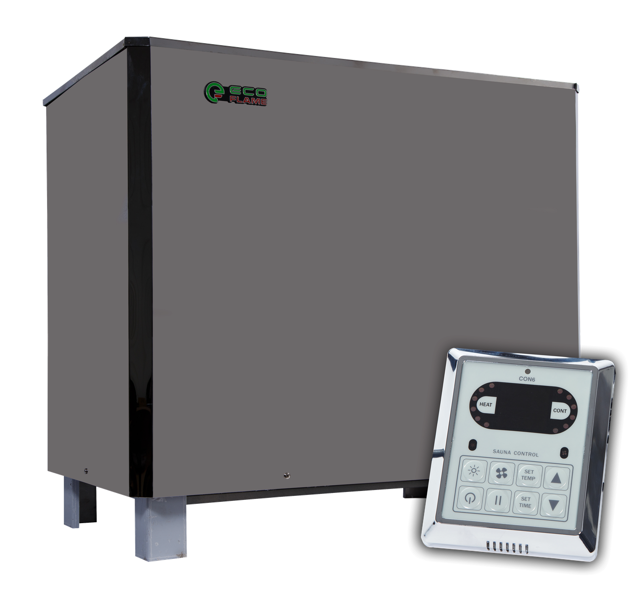 

Электрокаменка для сауны и бани EcoFlame SAM D-25 25 кВт + пульт CON6